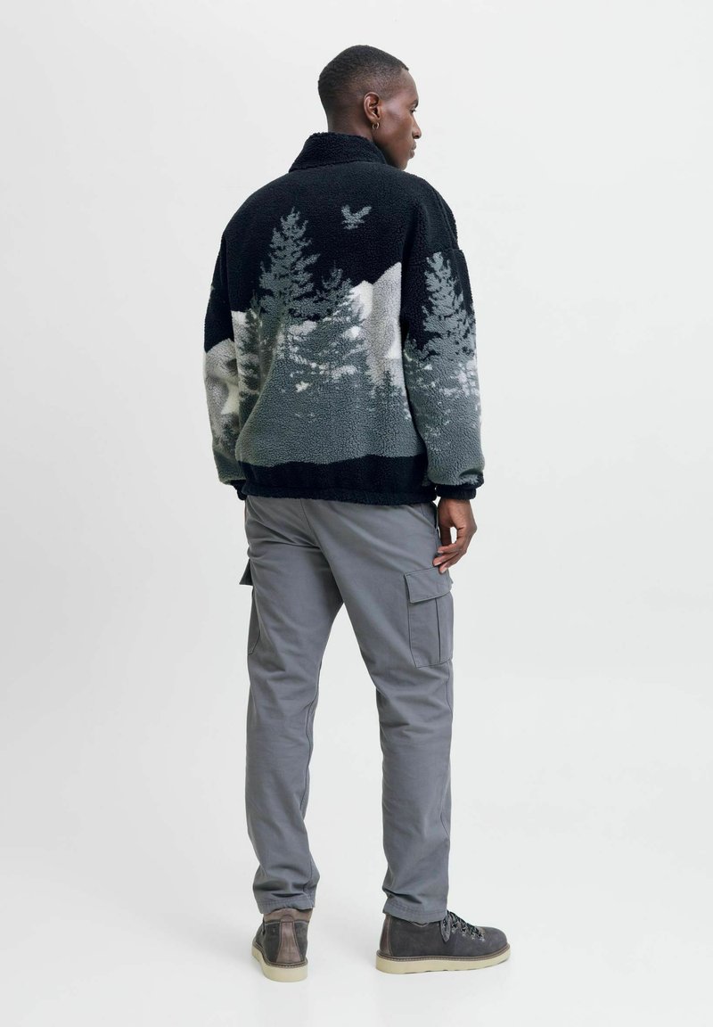 Sweat-shirt à Col Rond Homme JACK & JONES - Grande Taille XXL, Bleu Marine