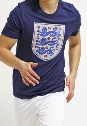 Print T-shirt - dark blue