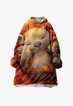 Mr. GUGU & Miss GO, AUTUMN WOMBAT HUGGIE - Hoodie - orange
