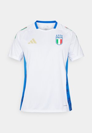 adidas Performance ITALY FIGC TRAINING - Maglia da calcio - white/blue