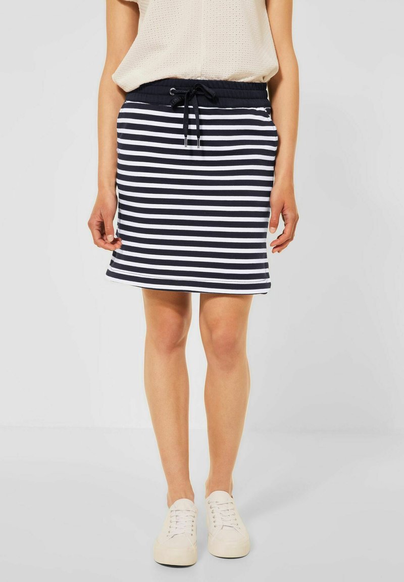 Damen Jeansröcke | Street One MIT STREIFENMUSTERMinirockblau/dunkelblau - EN33105 Damen Jeansröcke | Street One MIT STREIFENMUSTERMinirockblau/dunkelblau - EN33105