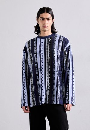 Long sleeved top - steel blue/sky
