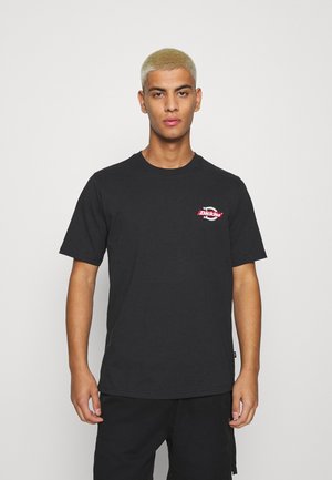 RUSTON TEE - Nyomott mintás póló - black