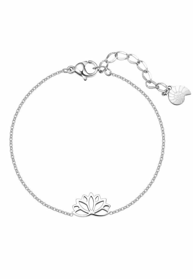 Hey Happiness - LOTUS - Bracelet - silberfarben, Enlarge