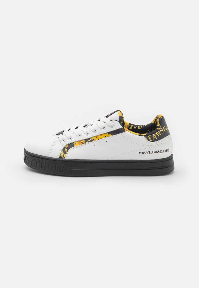 Versace Jeans Couture FONDO COURT SHOES - Sneakers - white/multi-coloured