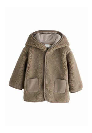 Next REGULAR FIT - BORG - Fleecejacke - mink brown