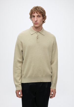 Samsøe Samsøe, NINO - Bluză polo - aluminum mel