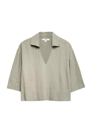 Marks & Spencer, COLLARED POPOVER - Bluse - light khaki