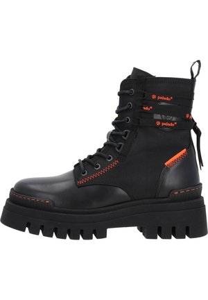 Bottines à plateau - black