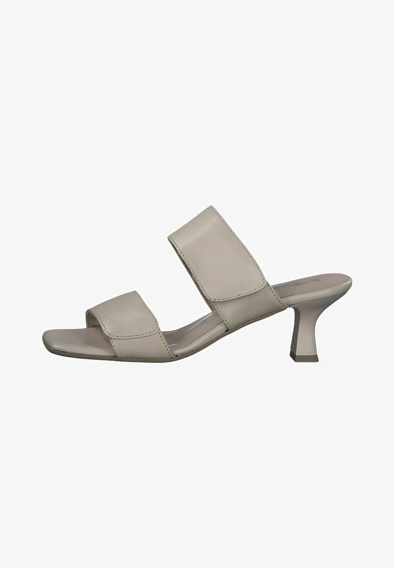 Tamaris Mules - ivory