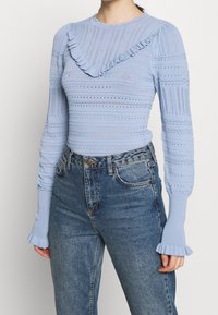 River Island Strickpullover - blue