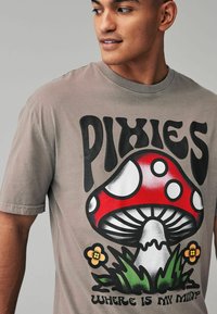 Next LICENSE REGULAR - T-Shirt print - stone wash the pixies
