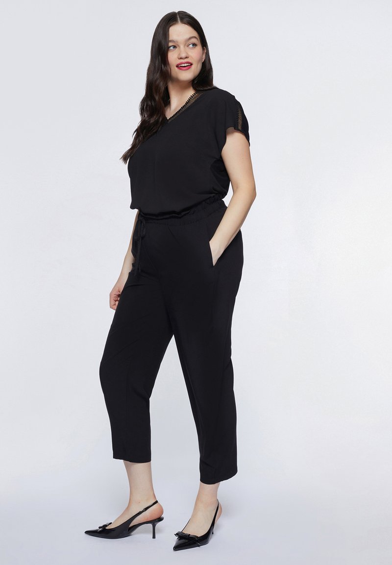 Fiorella Rubino T-shirt print zwart