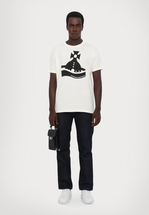 SUNKEN CLASSIC UNISEX - Tričko s potlačou - white