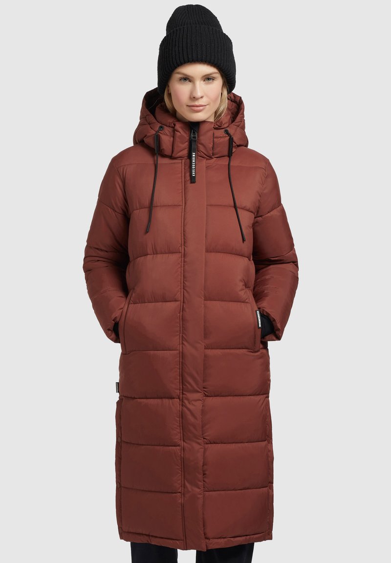 khujo JULINA2 MATT - Winter coat - rotbraun