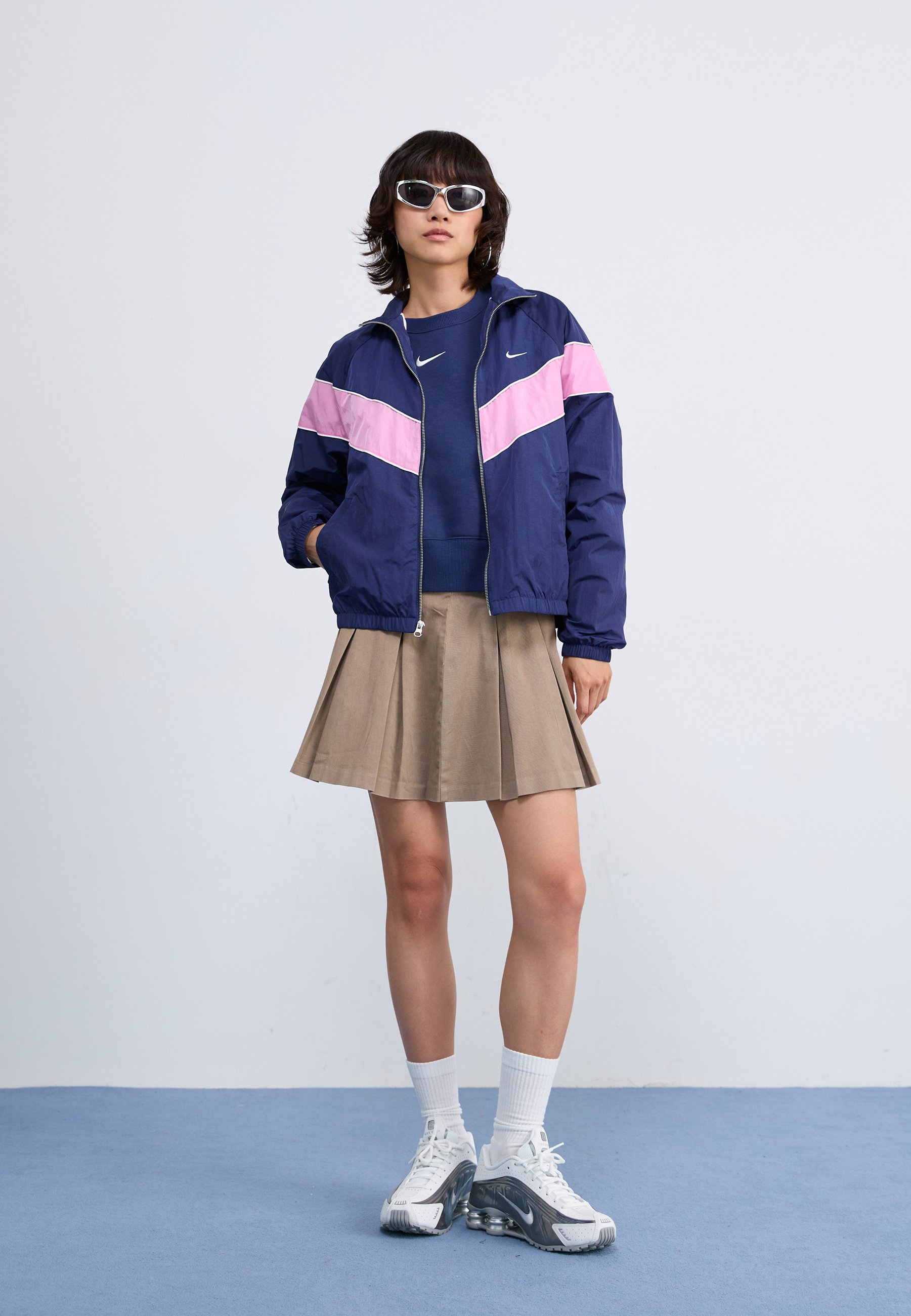 nike windbreaker skirt and jacket