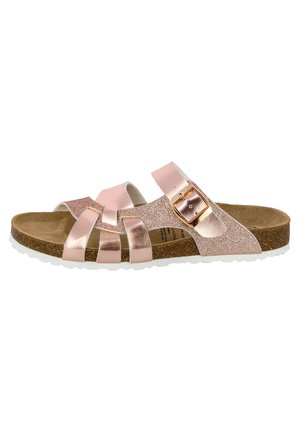 LICO, PANTOLETTE BIOLINE LATINO - Pantolette flach - pink