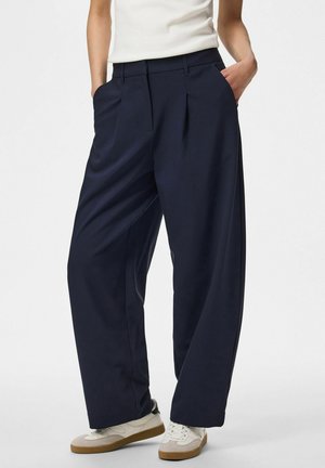 Pieces PCBOSELLA MW BARREL PANTS NOOS BC - Nohavice - night sky