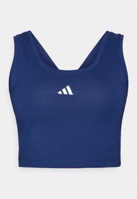 ESSENTIALS SMALL LOGO LIFESTYLE - Top - dark blue/white