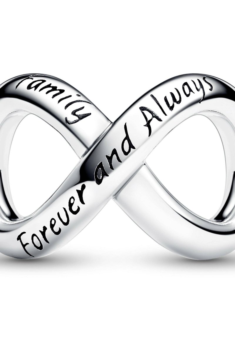 Argento Sterling Yours Forever (Tua Per Sempre) Inciso Infinito Anello, Misura 14,5