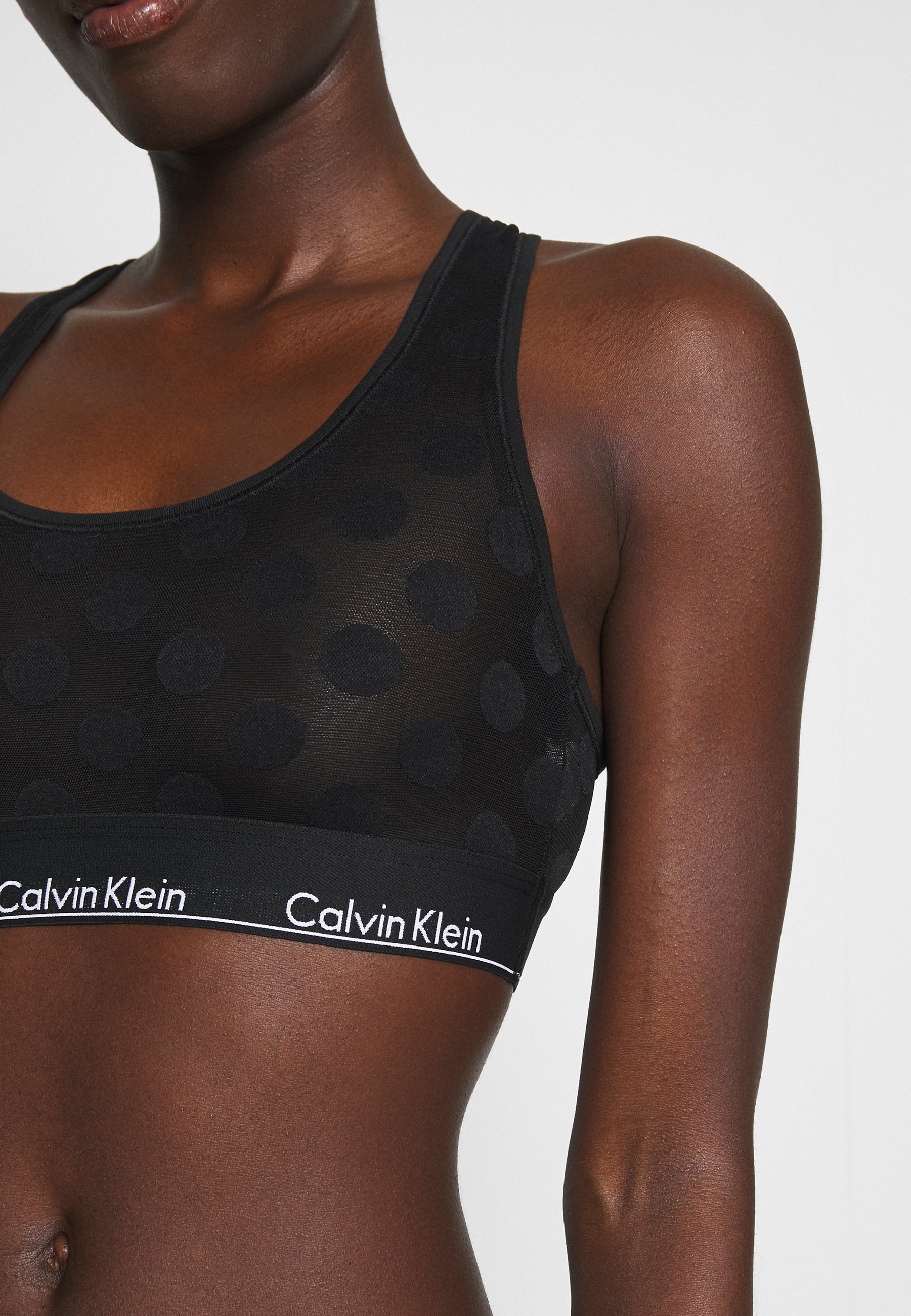 calvin klein dot bralette