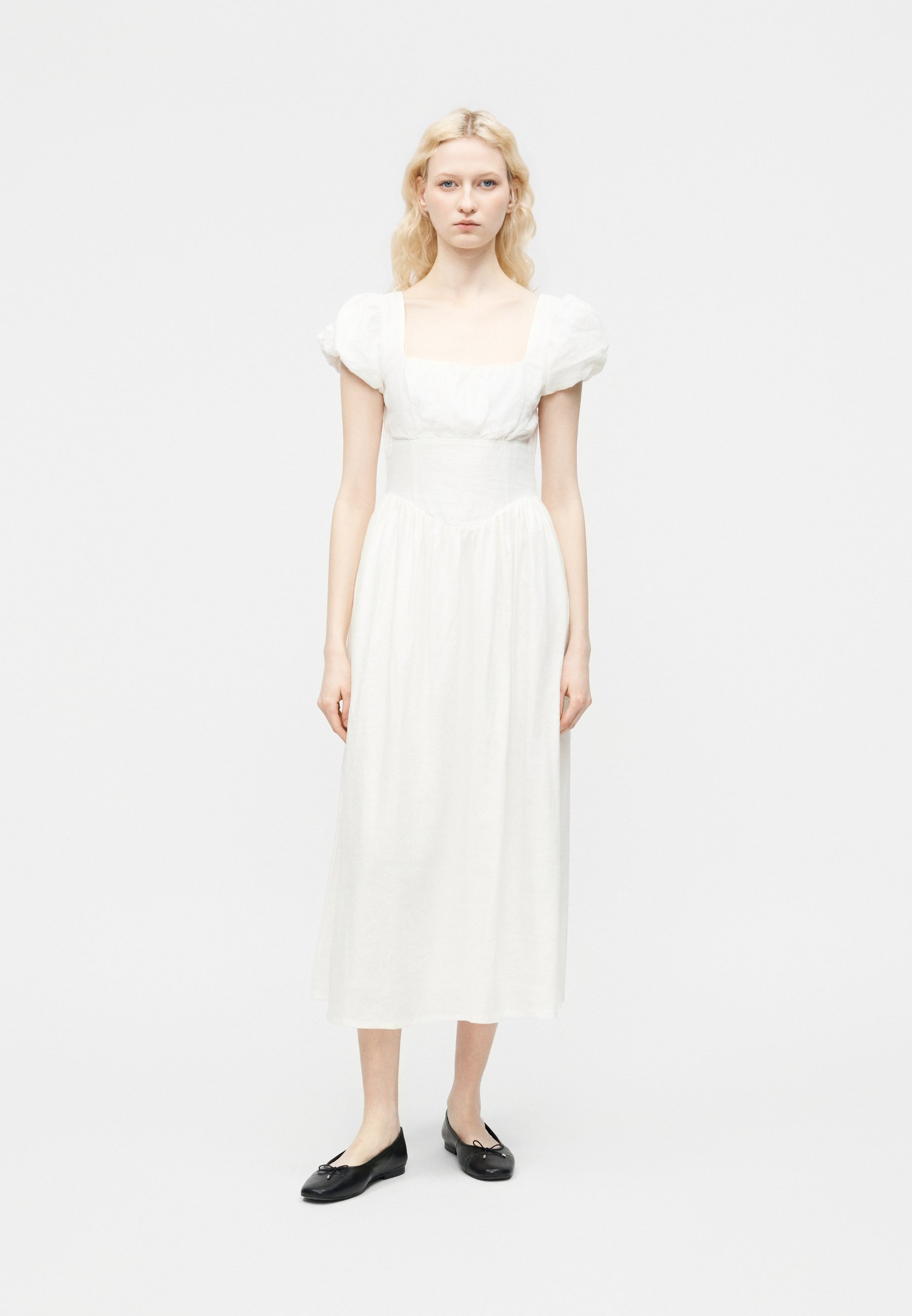 GAP DROPWAIST - Maxi dress - new off white/off-white - Zalando.ie