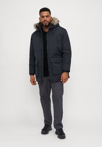 Jack & Jones JJCONSTRUCT - Wintermantel - black