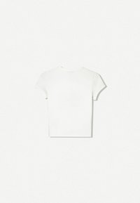 Bershka SHORT SLEEVE - Triko s potiskem - light pink