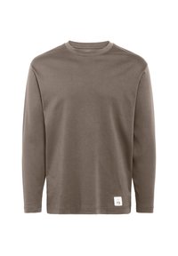 Matinique Camiseta de manga larga - walnut