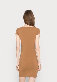 Even&Odd 2 PACK - Vestido de malha - black/brown