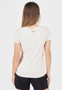 EA7 Emporio Armani EVOLUTION  - T-shirt con stampa - mauve chalk