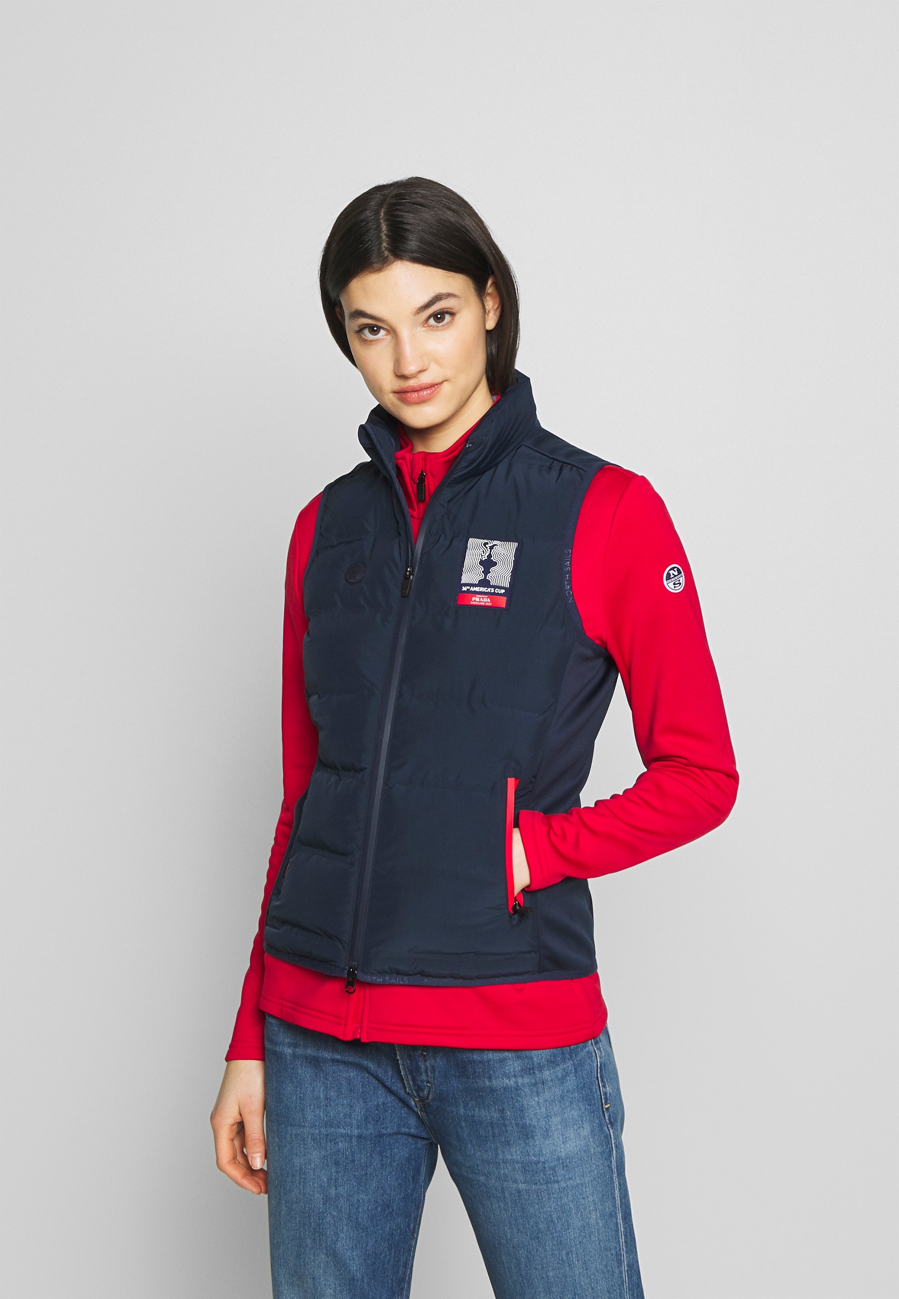 North Sails NEW YORK Vest navy blue Zalando.no North Sails COWES FULL ZIP - Treningsjakke - navy blue