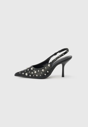Escarpins - black/silver-coloured