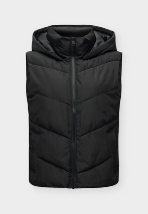 ONLY, ONLCLAIR PUFFER WAISTCOAT - Γιλέκο - black