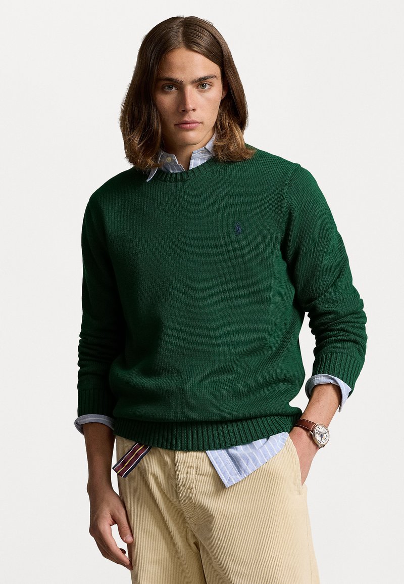 Polo Ralph Lauren COTTON CREWNECK SWEATER - Pulover - new forest