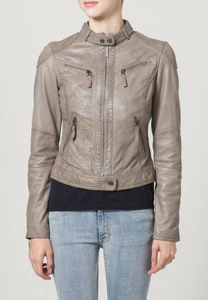 Leren jas - grey