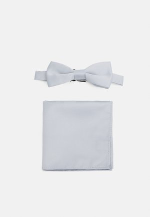ONSTRENT BOW TIE BOX HANKERCHIEF SET - Ficknäsduk - cool grey