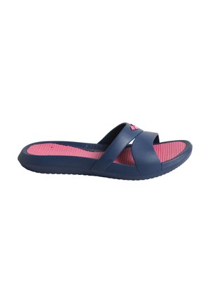 NINA - Badslippers - navy magenta navy
