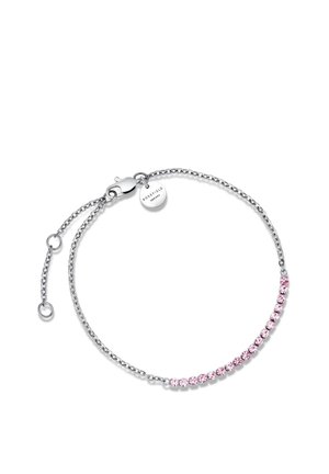 TENNIS - Narukvica - silver coloured light rose