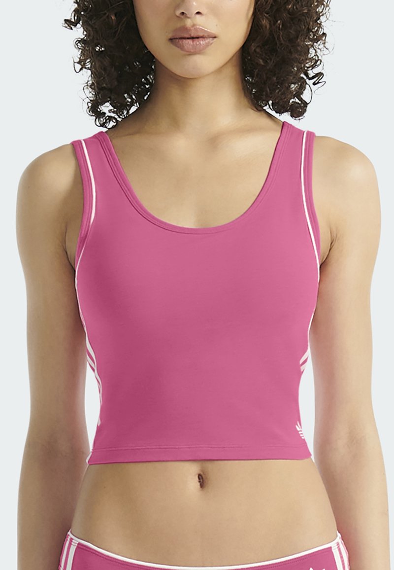 adidas Originals CROP Unterhemd/-shirt lucid pink/pink Zalando