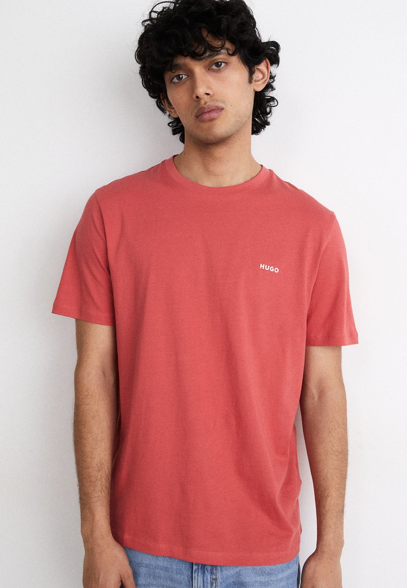 HUGO DERO - T-shirt basic - medium red