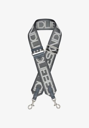 Liebeskind Berlin, FANCY STRAP SCHULTERGURT MIT LOGO-SCHRIFTZUG FÜR TASCHEN - Sonstige Accessoires - dunkelgrau