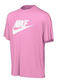 Nike Sportswear TEE FUTURA - Marškinėliai su spaudiniu - magic flamingo