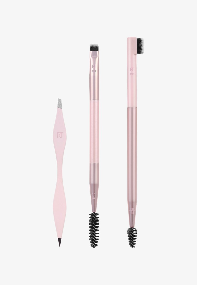 Real Techniques - BROW SHAPING MAKEUP BRUSH SET - Hårset - not defined, Förstora
