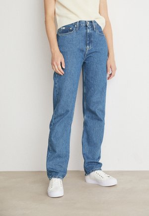 HIGH RISE STRAIGHT - Jean droit - light blue denim