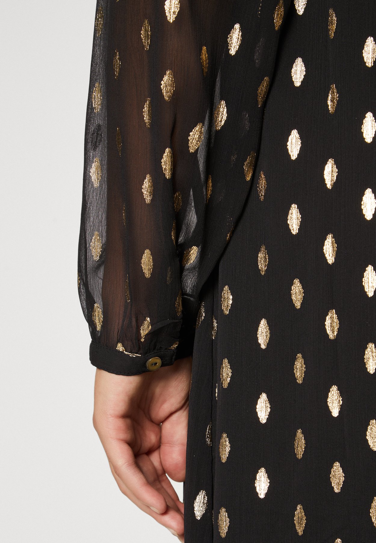 ONLANINE FOIL SHIRT DRESS