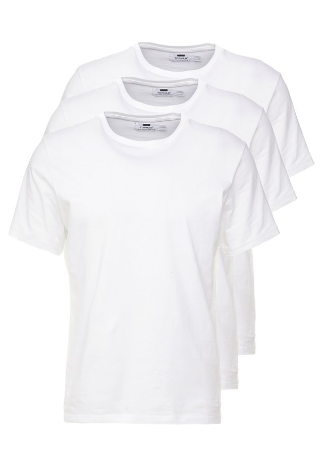 3 PACK - T-shirt basic - white