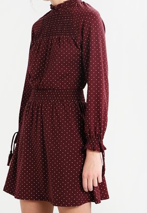 Jerseykleid - bordeaux