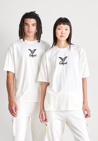 Carlo Colucci UNISEX - Printtipaita - weiß