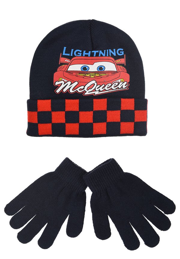 WINTER-SET - Mütze - dunkel blau